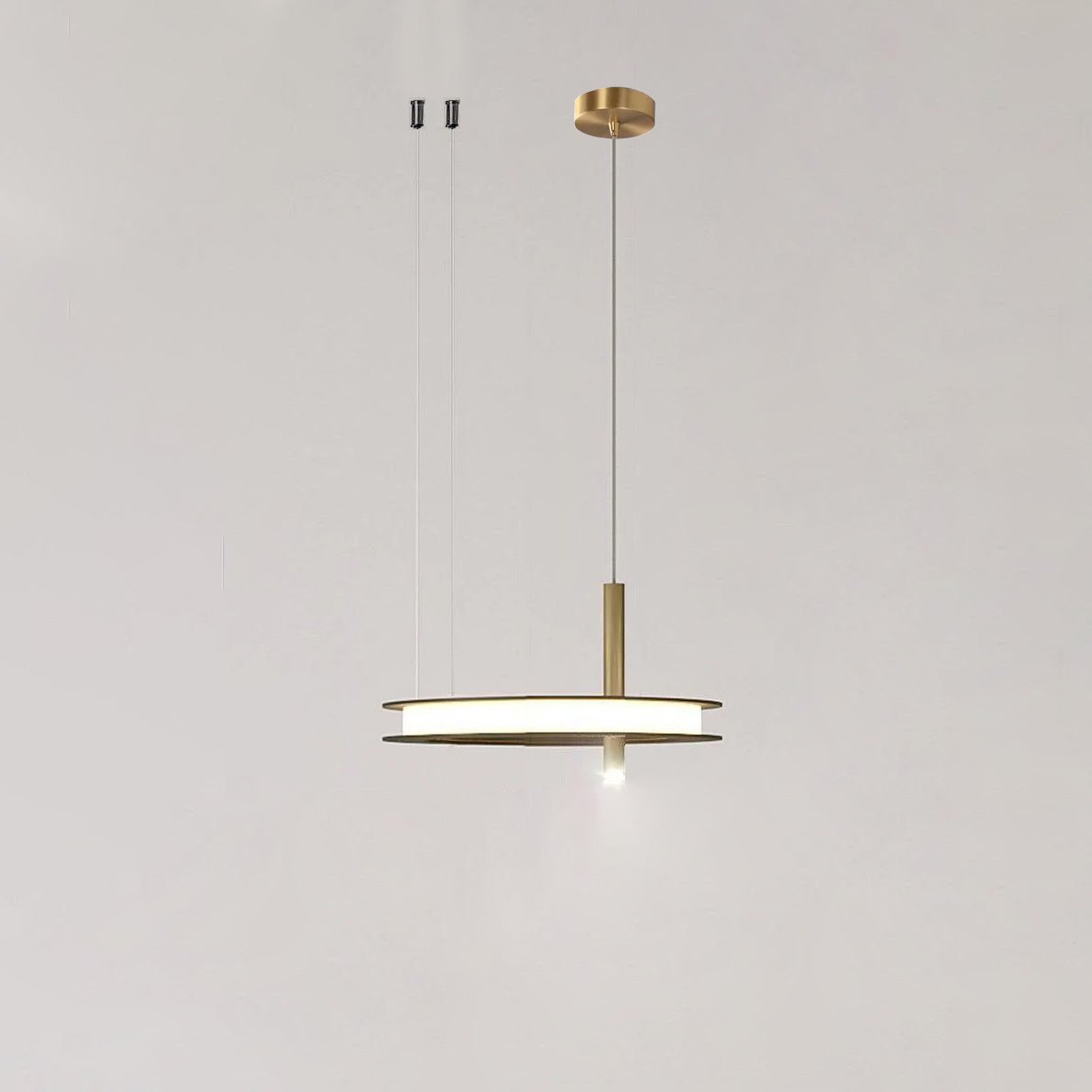 Virauian Kronleuchter Ring geschichtet minimalistisch