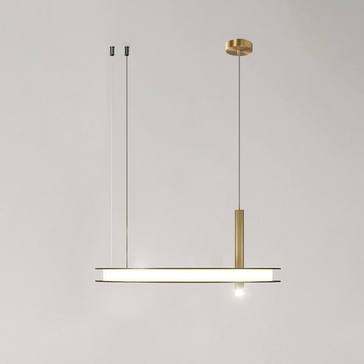 Virauian Kronleuchter Ring geschichtet minimalistisch