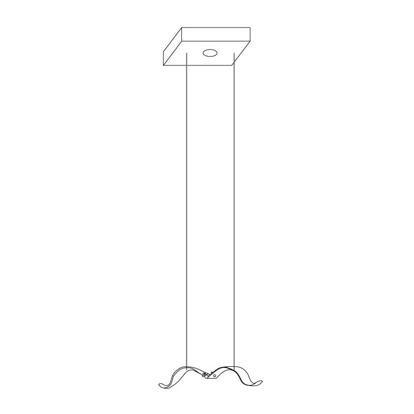 Faelis luxuriöser Kronleuchter aus Glas