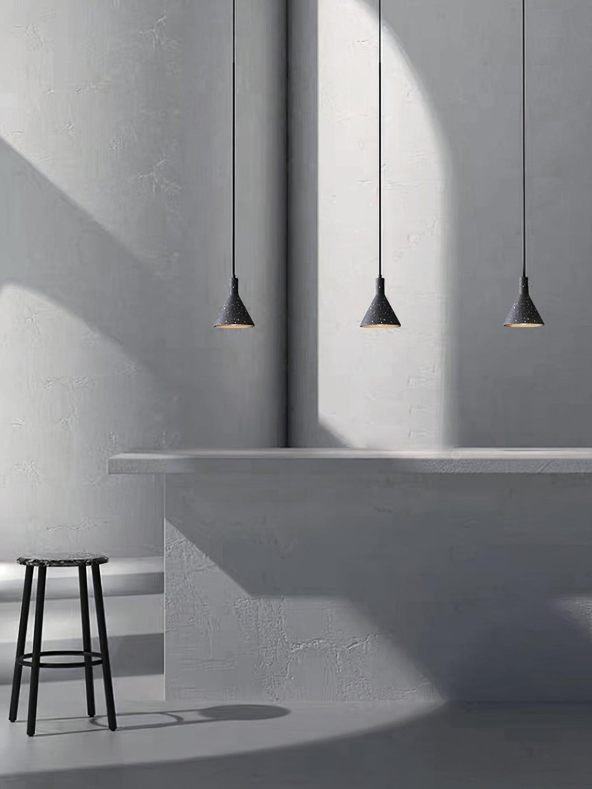 Marisaya Minimalistische Zement-Pendelleuchte
