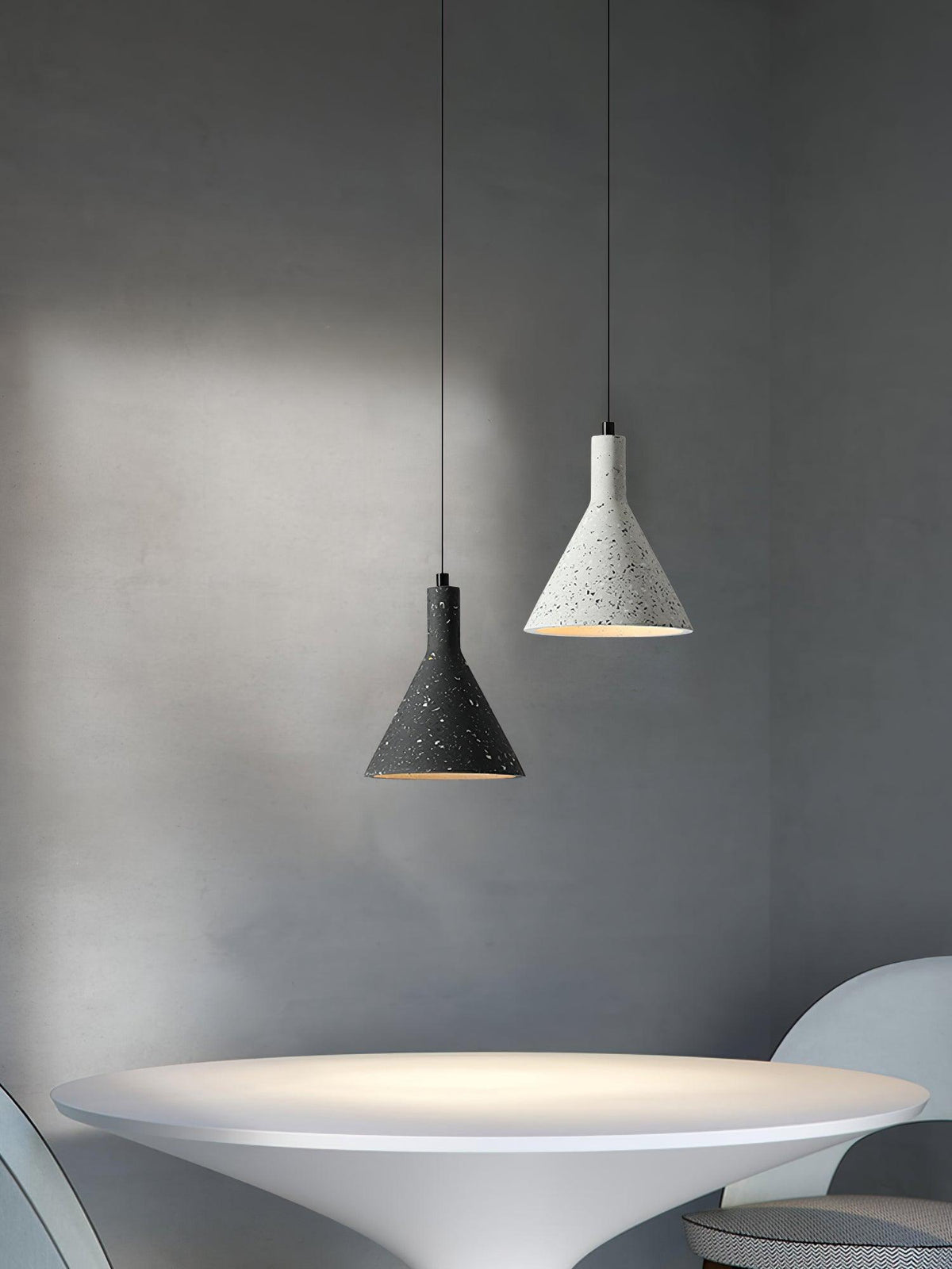 Marisaya Minimalistische Zement-Pendelleuchte