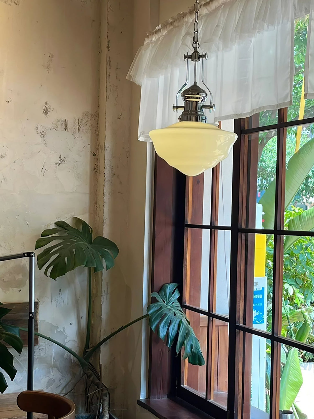 Zomiria Premium Nordische Kunstglas-Pendelleuchte