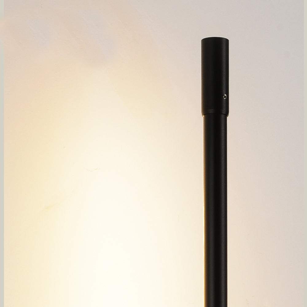 Arisha Modern Lineare LED Wandleuchte Schwarz Schlaf/Wohnzimmer Schwarz Metall