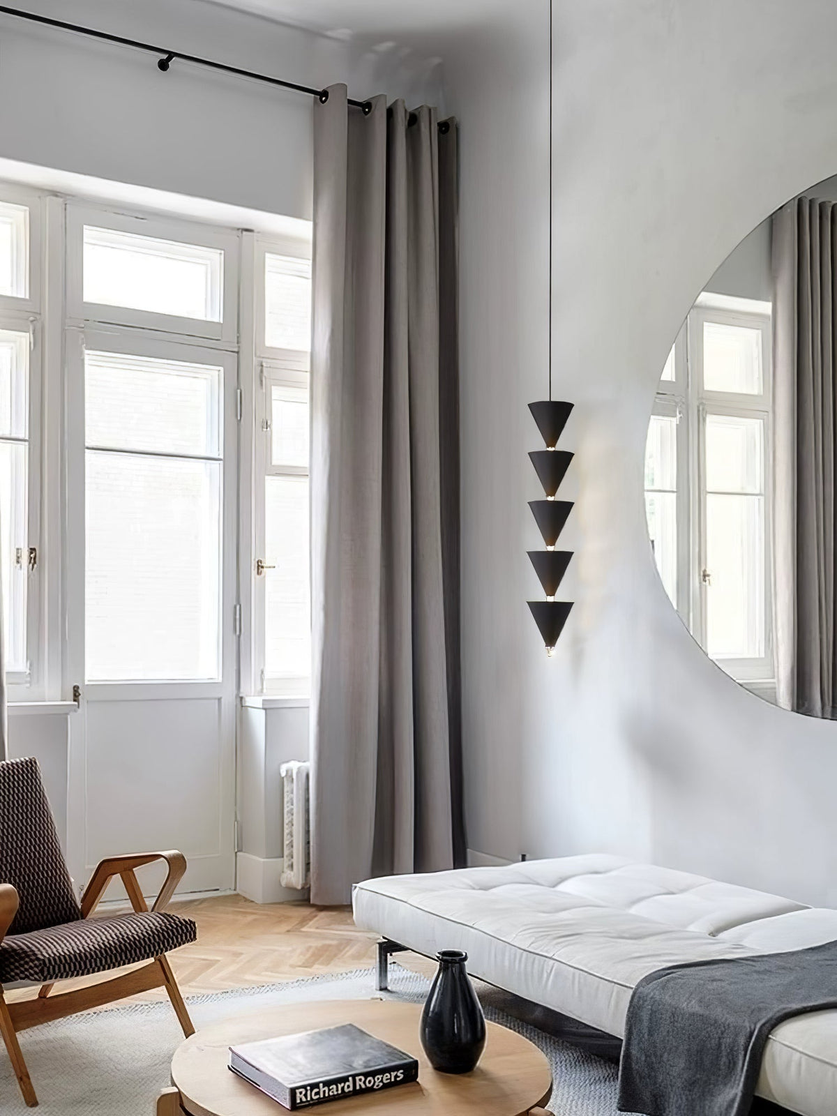Yrathen zeitgenössische minimalistische Pendelleuchte