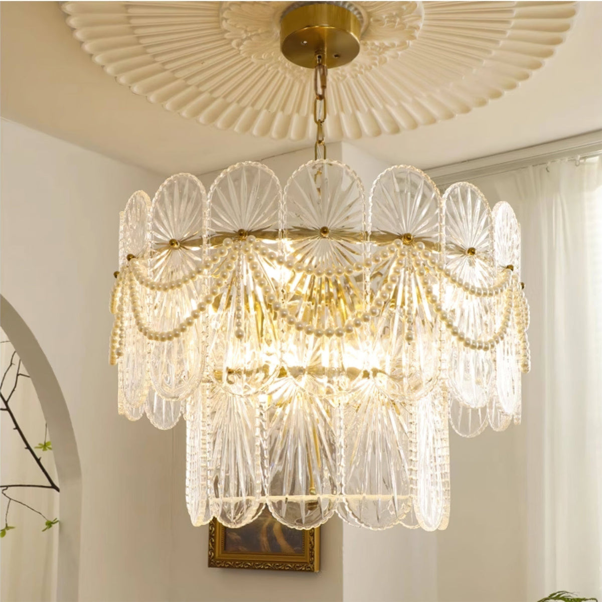 Luminarae Kronleuchter aus Glas
