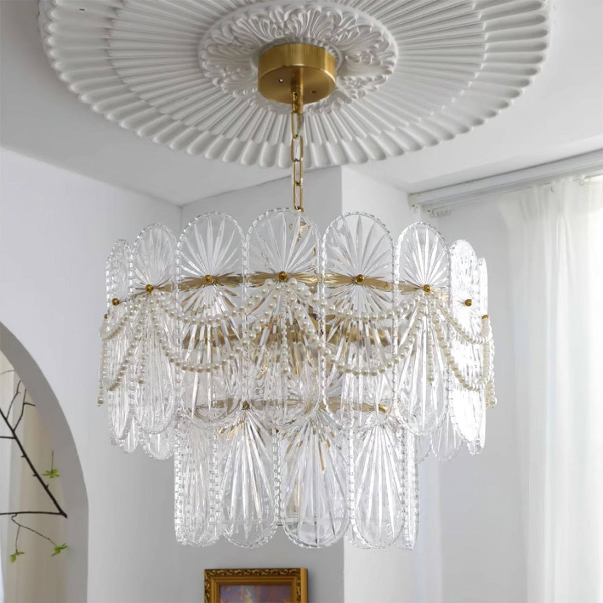Luminarae Kronleuchter aus Glas