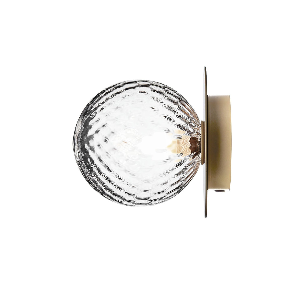 Nifte Wandleuchte Disc Kugel Minimalistisch