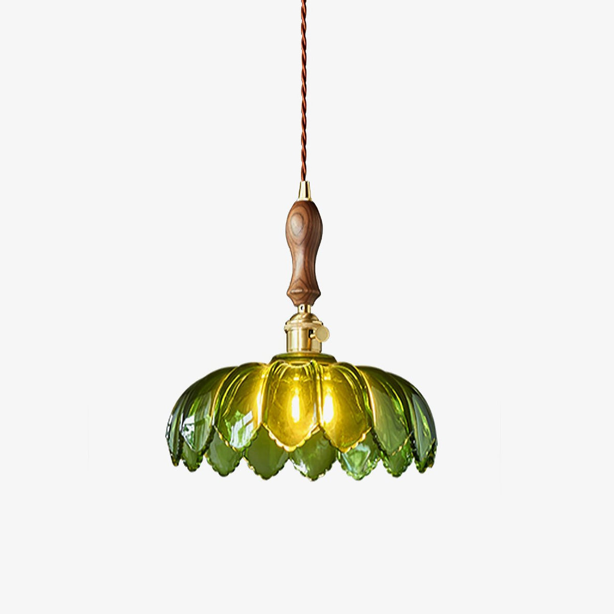 Fioracn Pendelleuchte aus Holz im luxuriösen Design