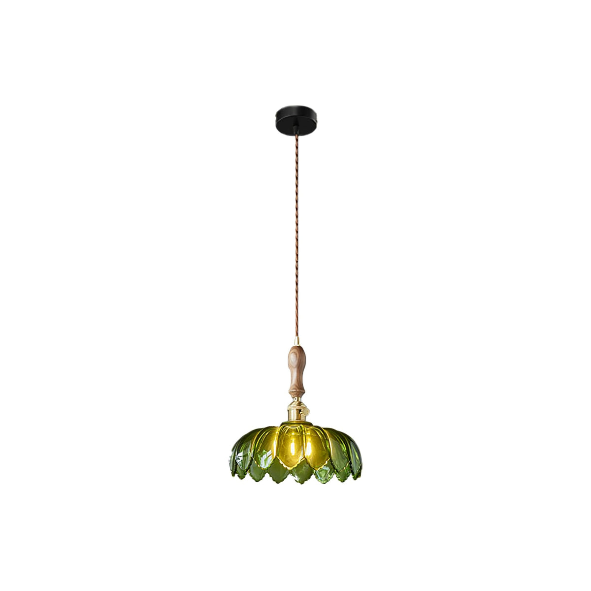 Fioracn Pendelleuchte aus Holz im luxuriösen Design