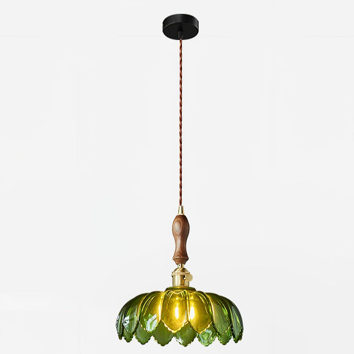 Fioracn Pendelleuchte aus Holz im luxuriösen Design