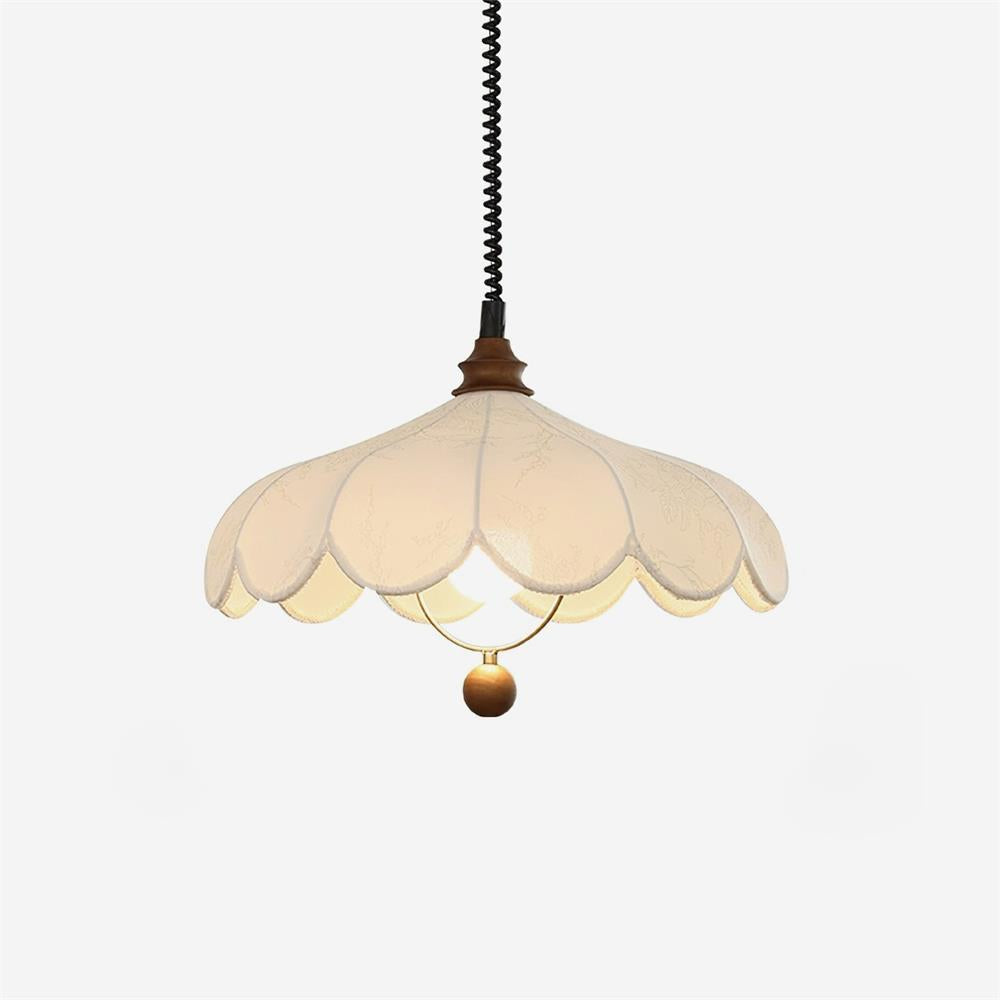 Pendelleuchte Petals mit Muster Vintage Floral Französische Eleganz