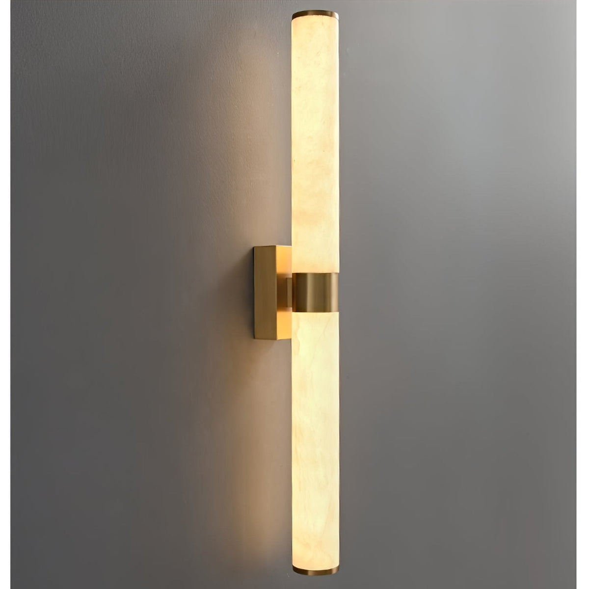 Olmirira Minimalistische Wandleuchte aus Alabaster