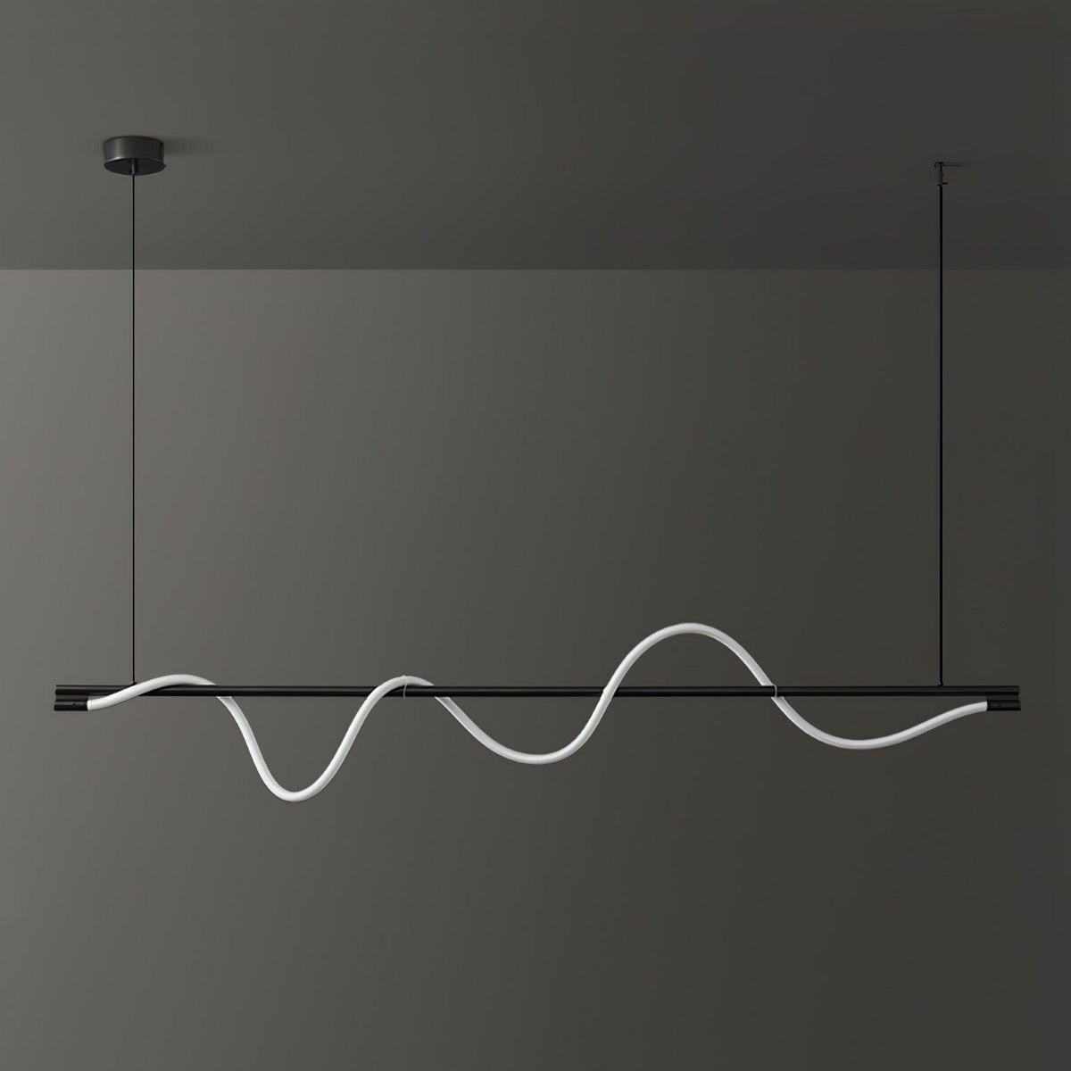 Pulse Minimalistische Pendelleuchte aus Messing