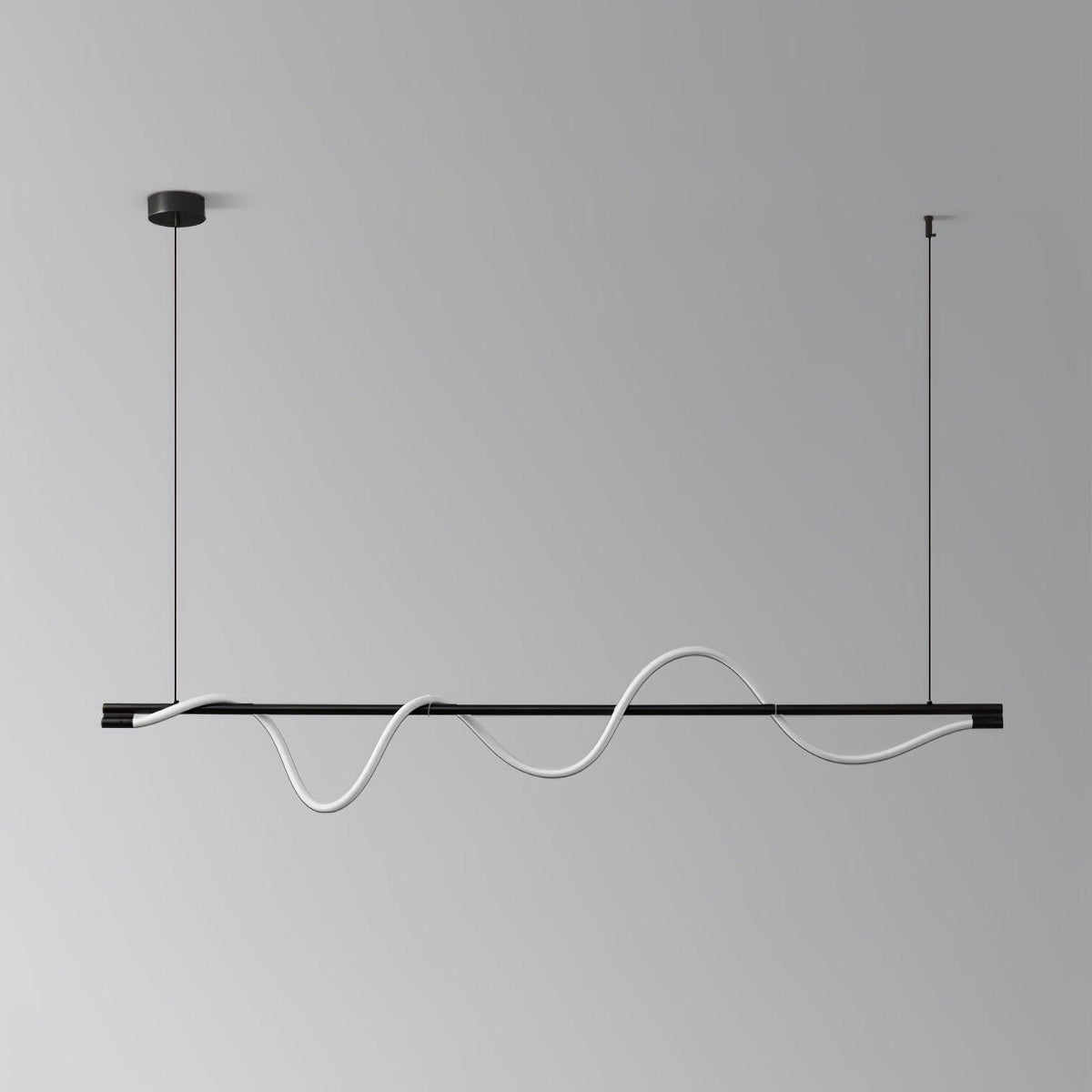 Pulse Minimalistische Pendelleuchte aus Messing