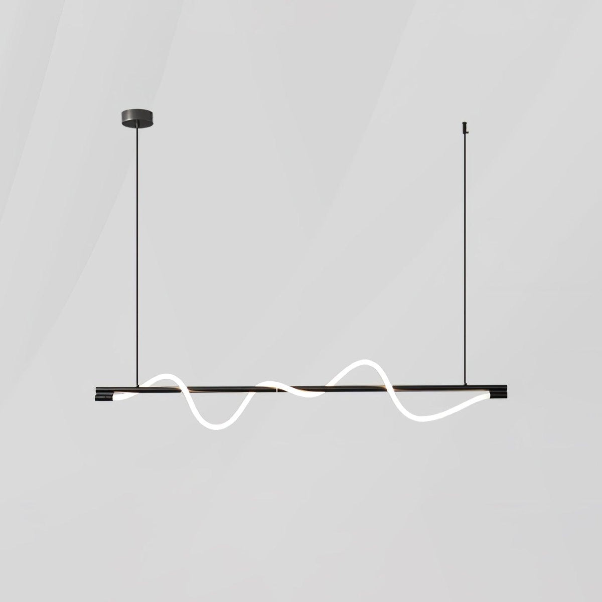 Pulse Minimalistische Pendelleuchte aus Messing