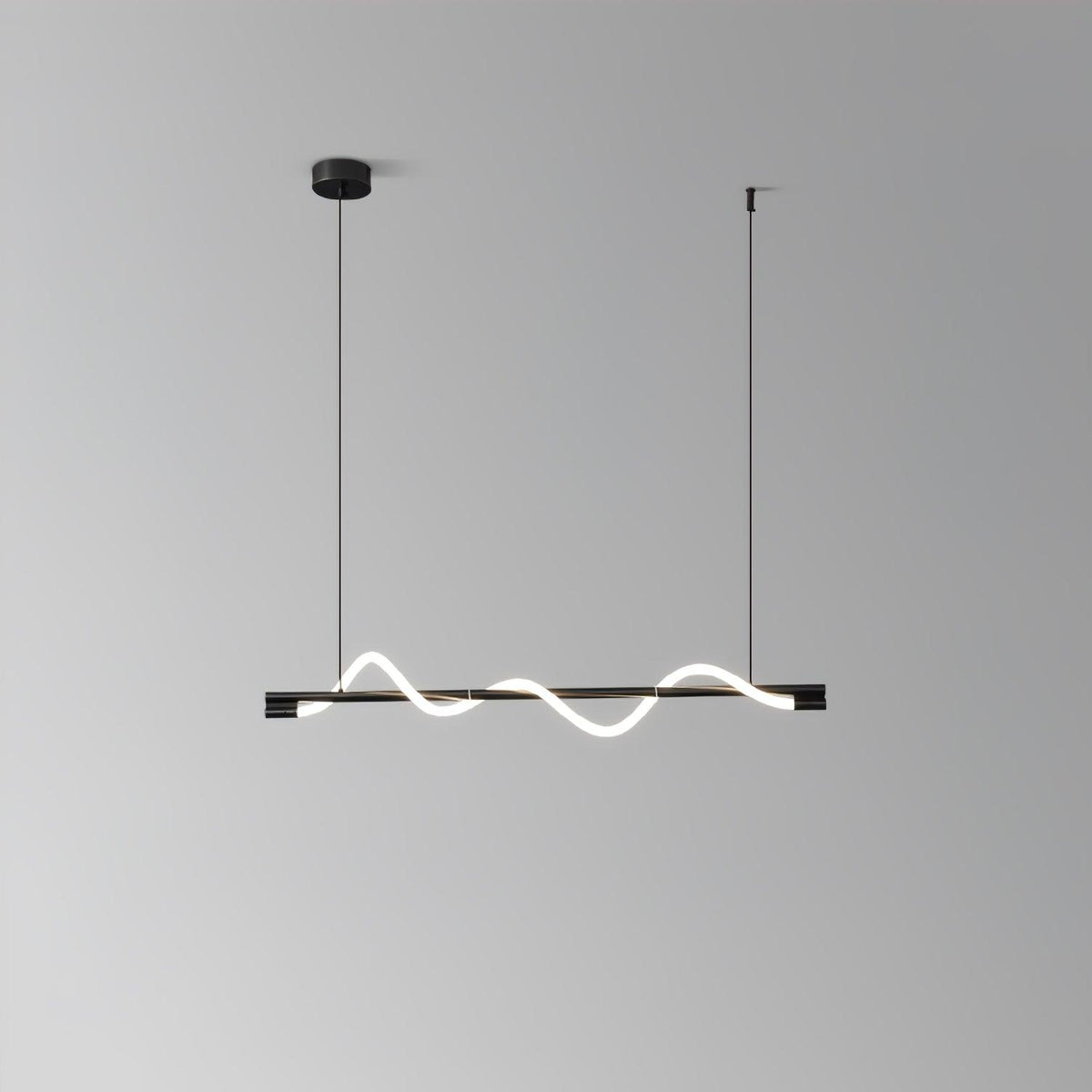 Pulse Minimalistische Pendelleuchte aus Messing