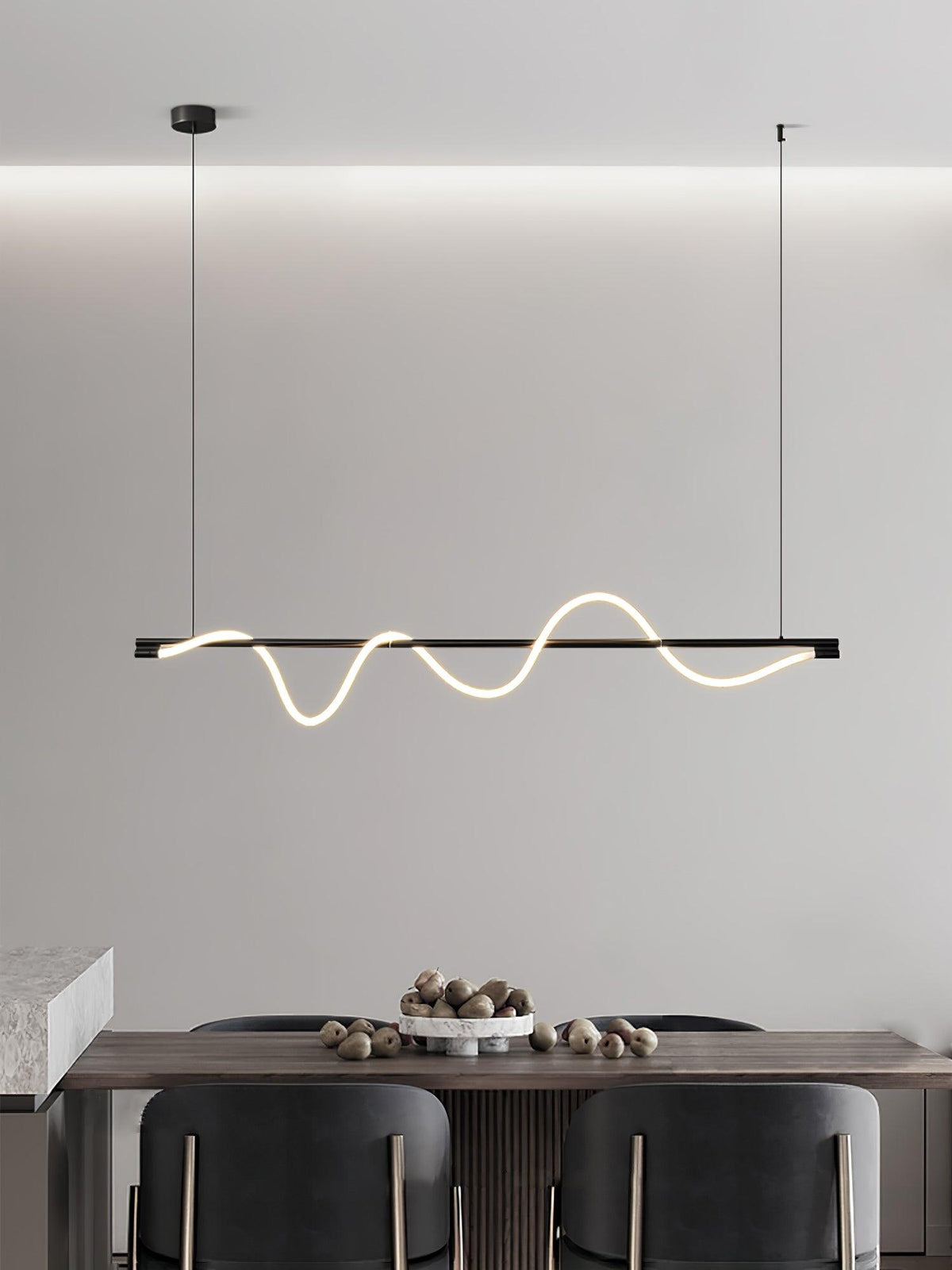Pulse Minimalistische Pendelleuchte aus Messing