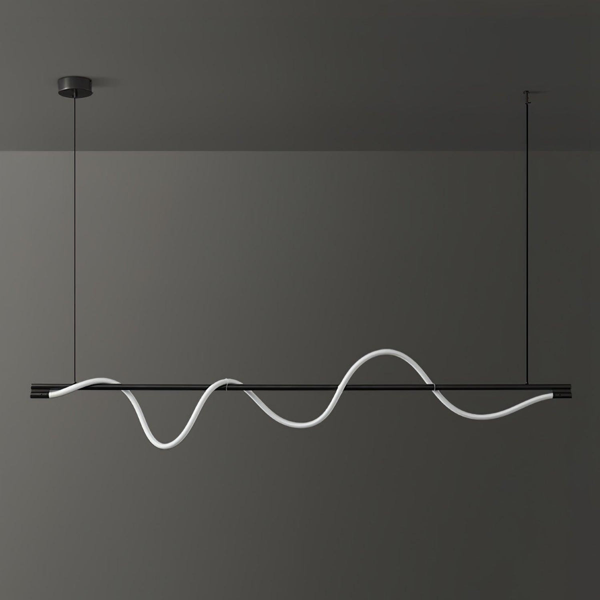 Pulse Minimalistische Pendelleuchte aus Messing