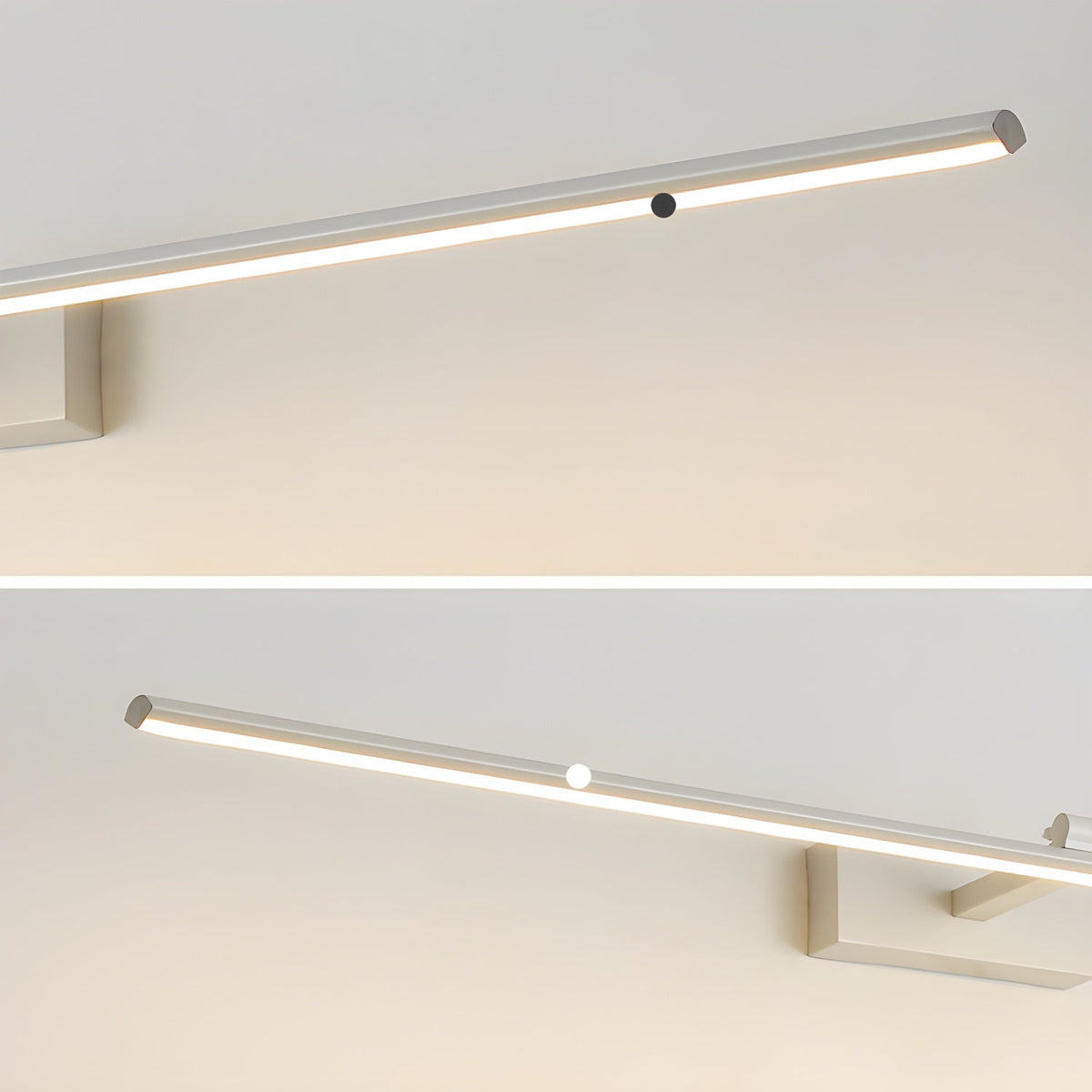 Lineare moderne minimalistische Wandleuchte für das Badezimmer