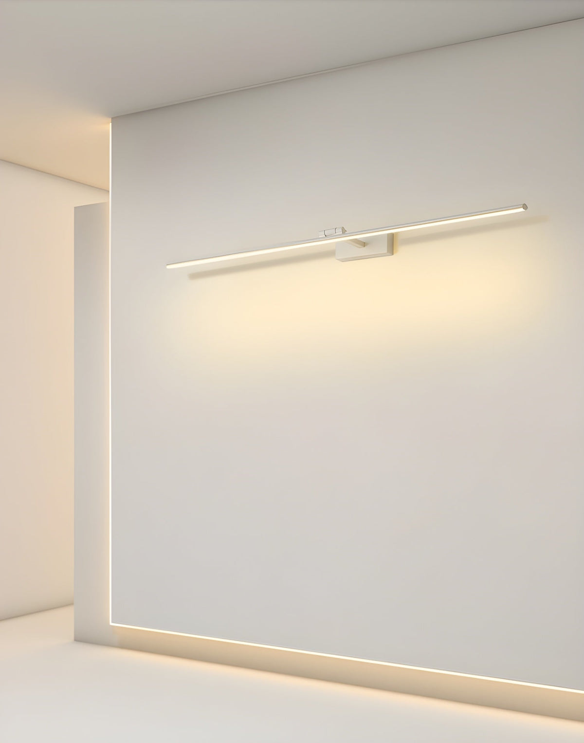 Lineare moderne minimalistische Wandleuchte für das Badezimmer