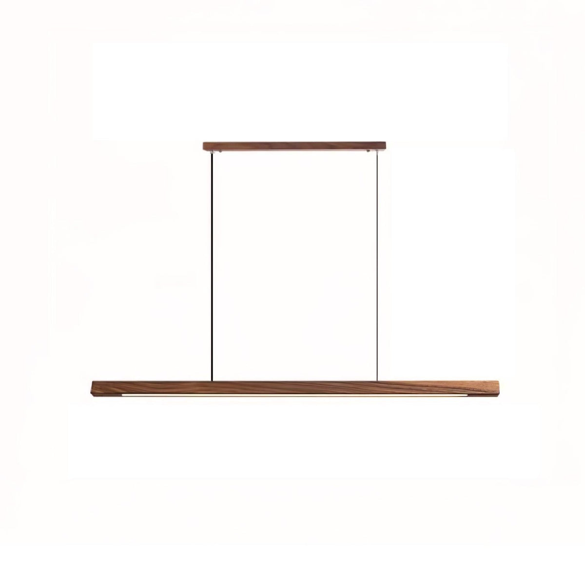Aro lineare Pendelleuchte aus Holz