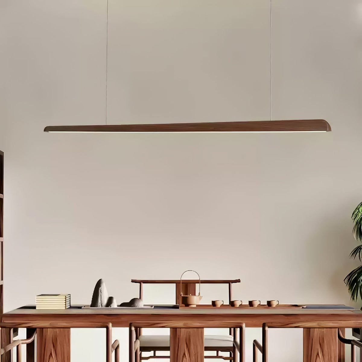 Sylanaya Pendelleuchte aus Holz im minimalistischen Stil