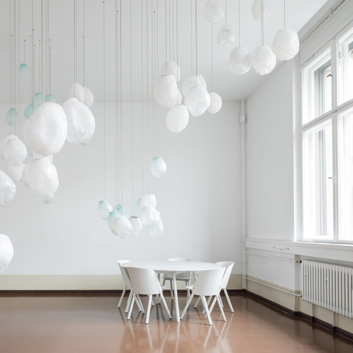 Celenelle Liquid Stone Glas Pendelleuchte