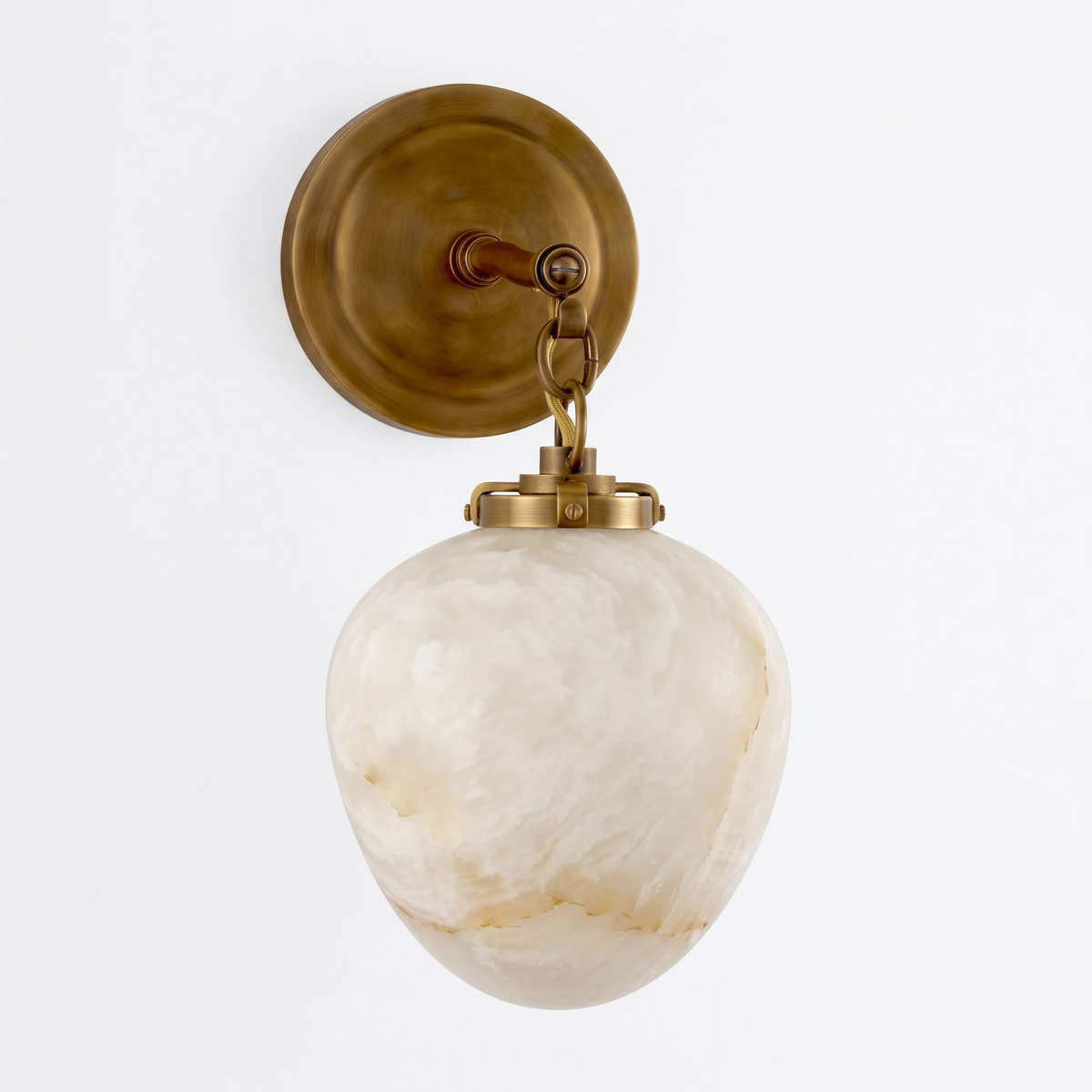 Pemberhurst Alabaster-Wandleuchte
