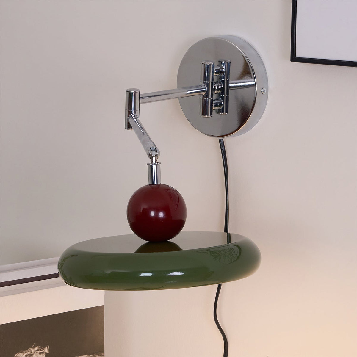 Selenina Wandleuchte mit Stecker