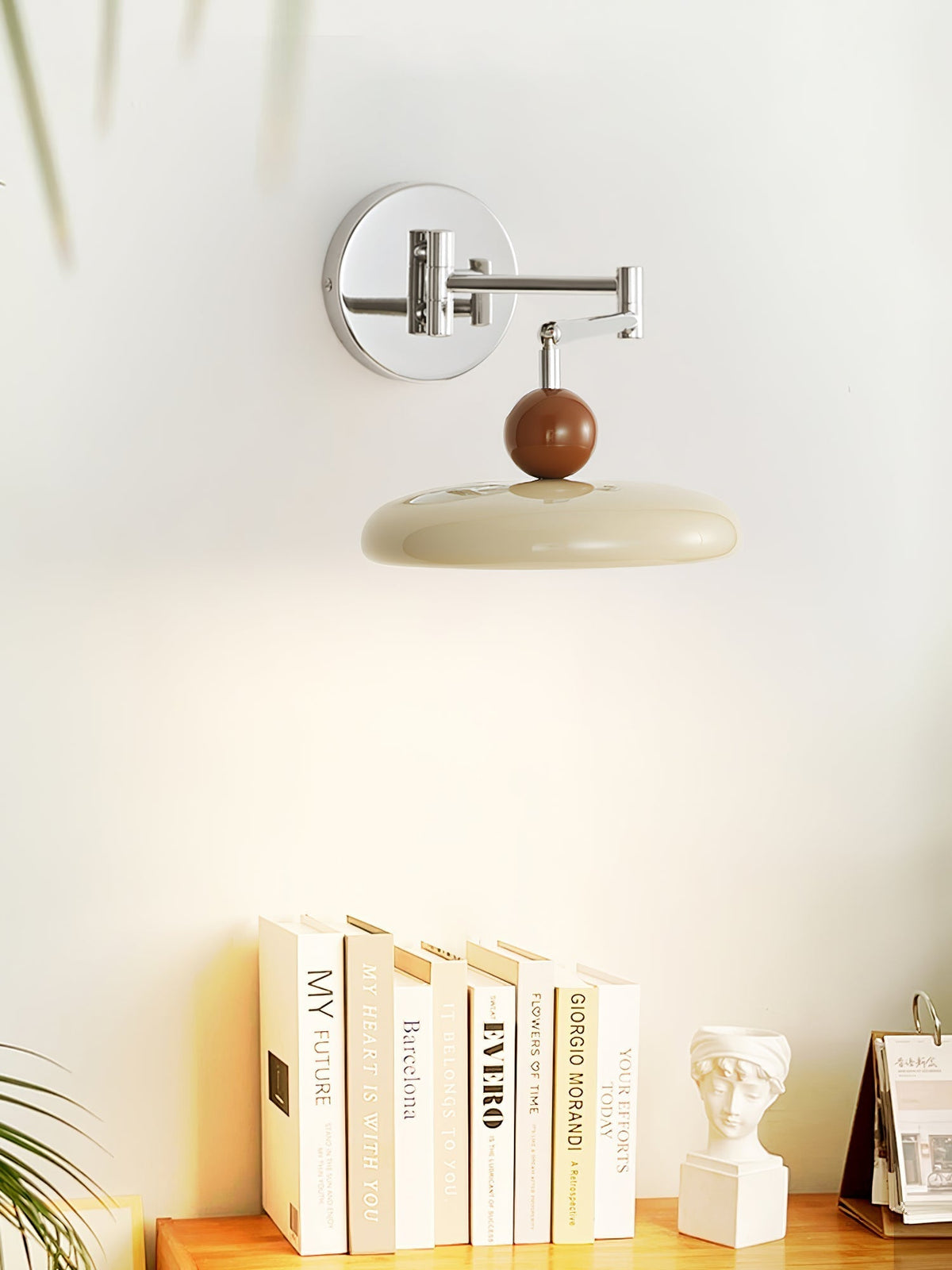 Rixor Vintage Acryl-Wandleuchte