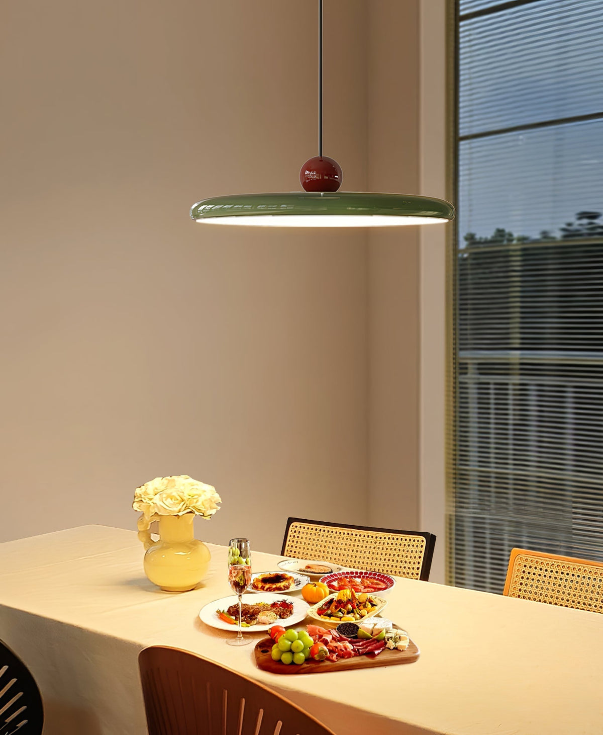 Exvane Acryl-Moderner Pendelleuchte für Wohnzimmer | Cielum
