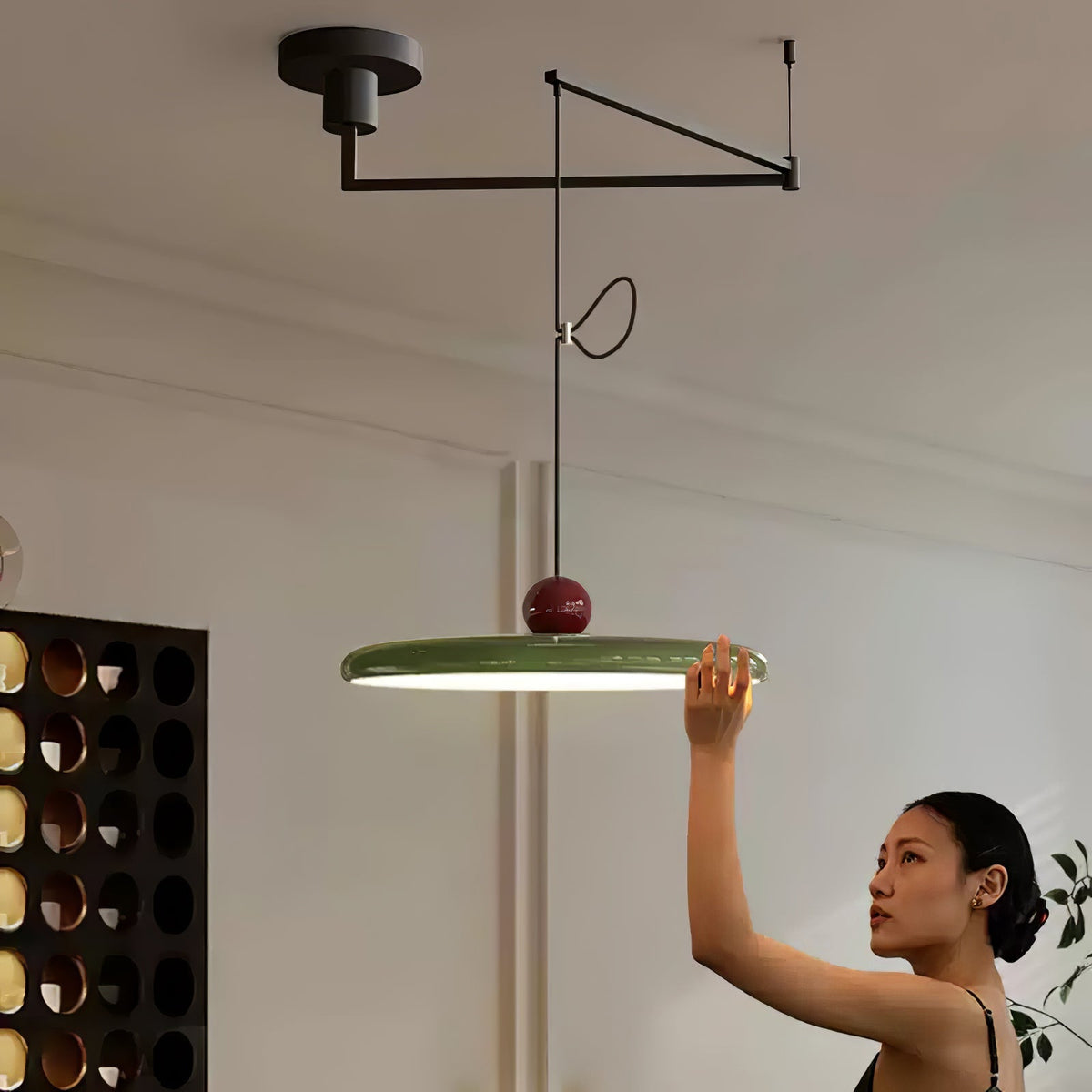 Exvane Acryl-Moderner Pendelleuchte für Wohnzimmer | Cielum