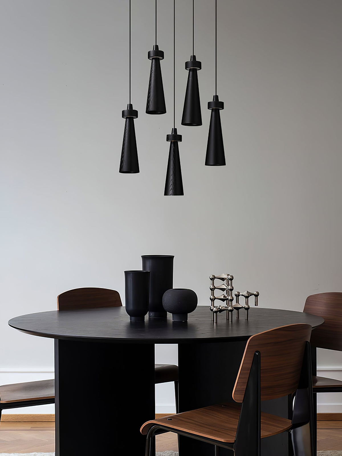 Tesno Minimalistische Pendelleuchte aus Holz