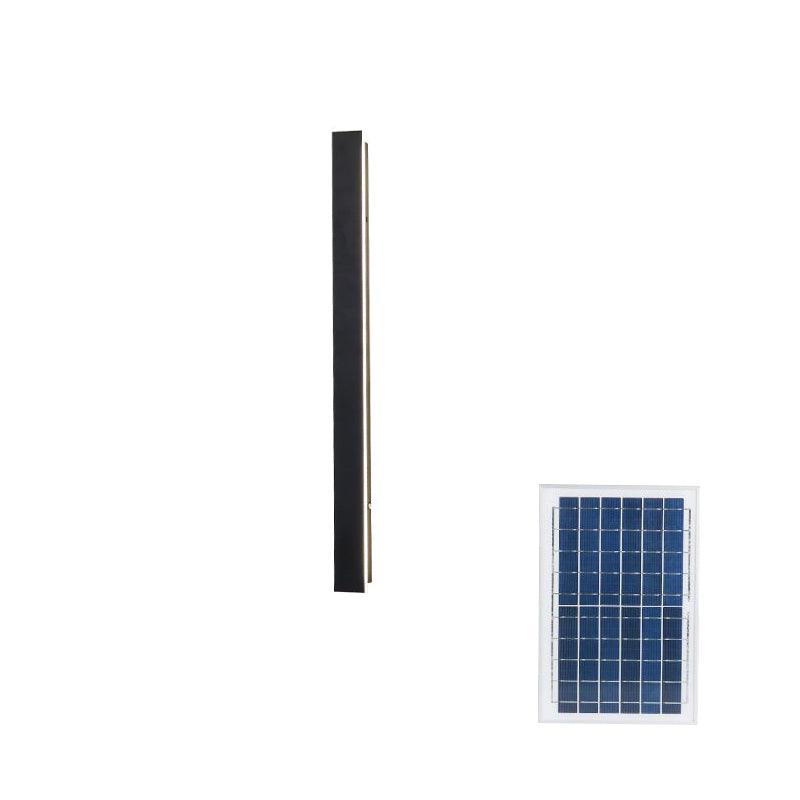 Renalira Solar-Außenwandleuchte Langstreifen