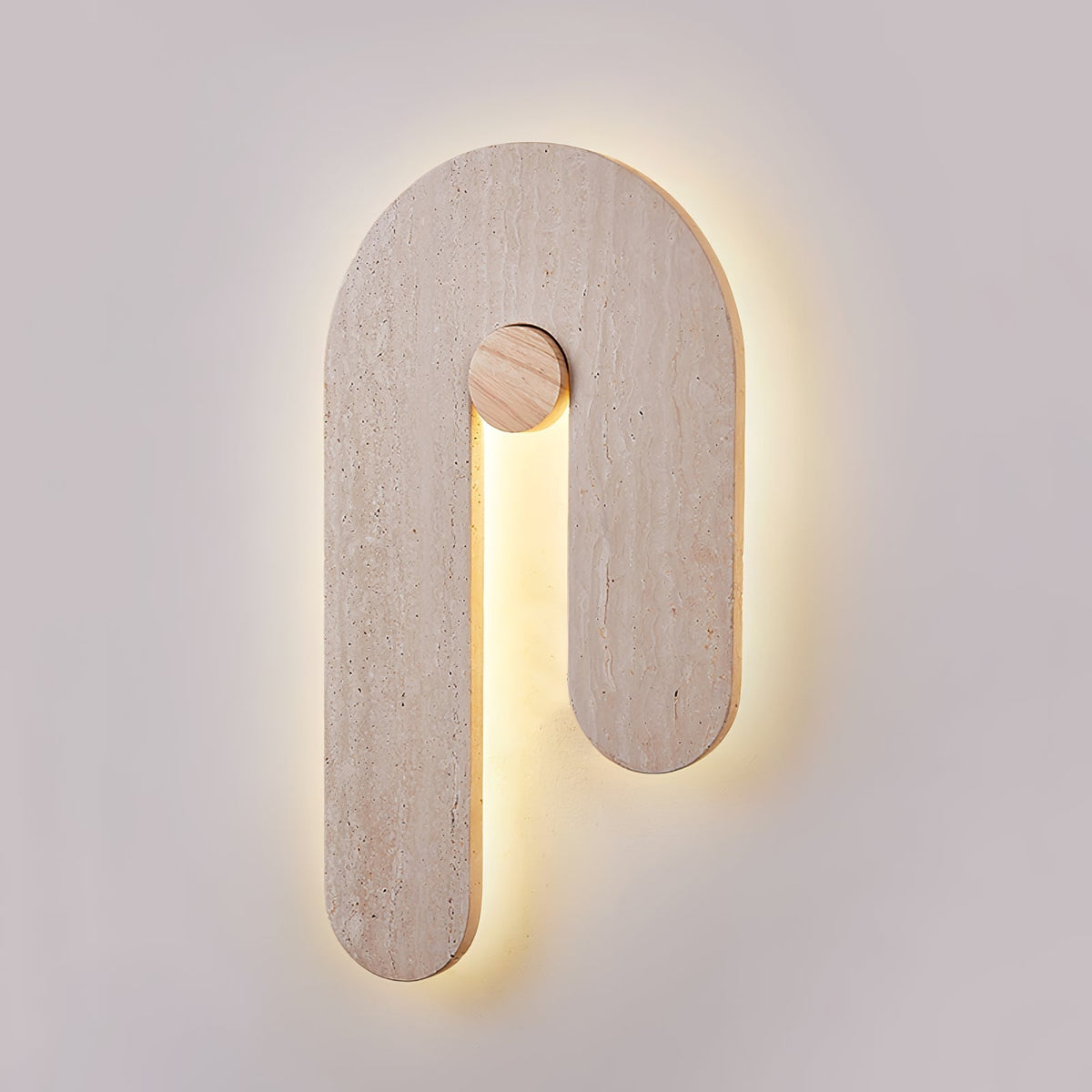 Ithaus Travertine-Wandleuchte