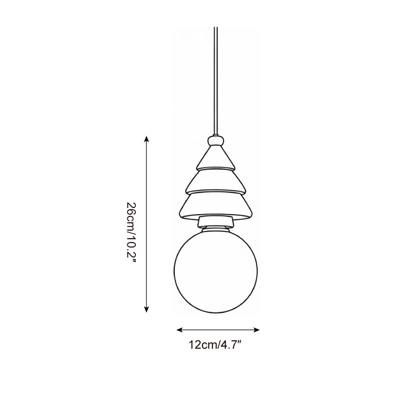 Riverise Pendelleuchte Kugelpendelleuchte