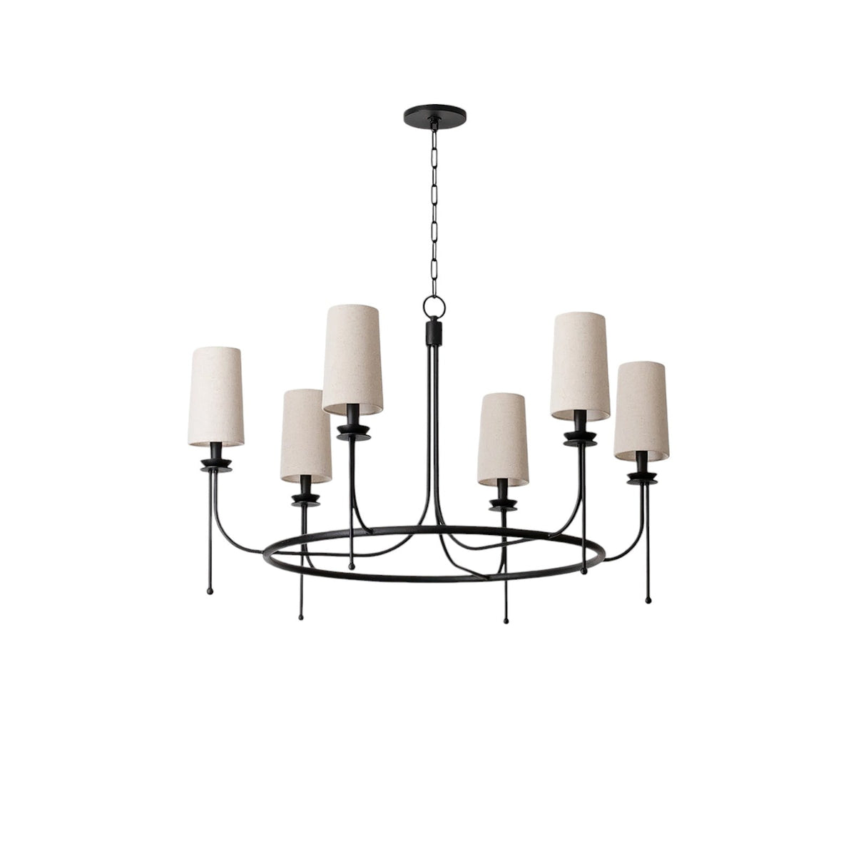Wath Vintage Eisen Kronleuchter