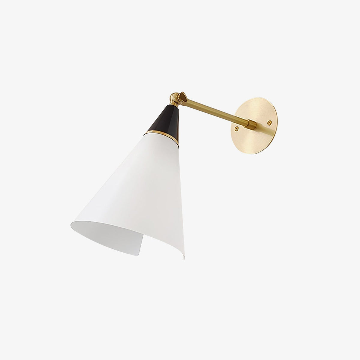 Orieiella zeitgenössische minimalistische Wandleuchte aus Messing