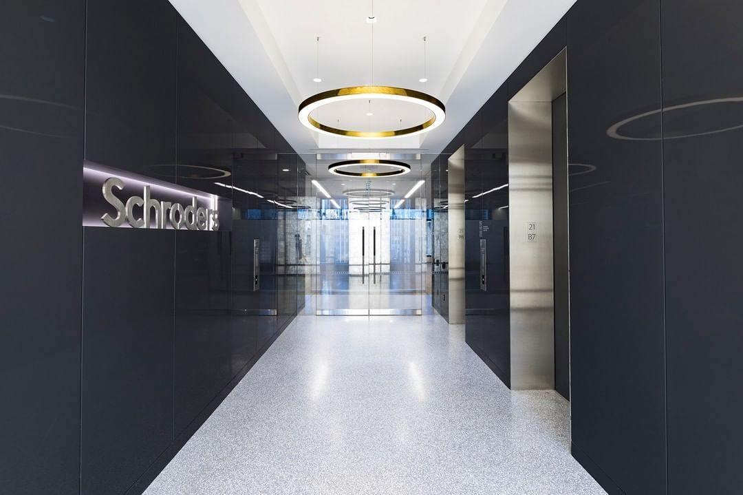 Dexlin Pendelleuchte LED-Ring Gold modern 3-Ring