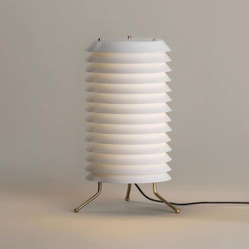 Orelelette Gitter-Design Skandinavische Tischleuchte