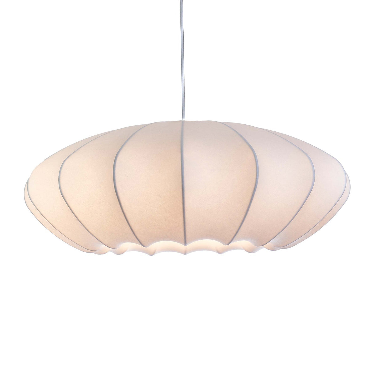 Pithos Pendelleuchte aus Seide in eleganter Ausführung