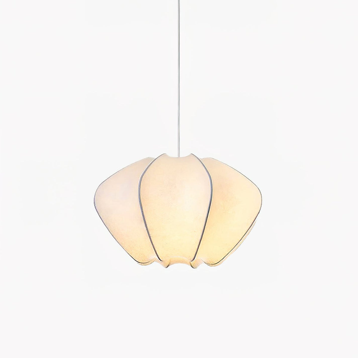 Pithos Pendelleuchte aus Seide in eleganter Ausführung