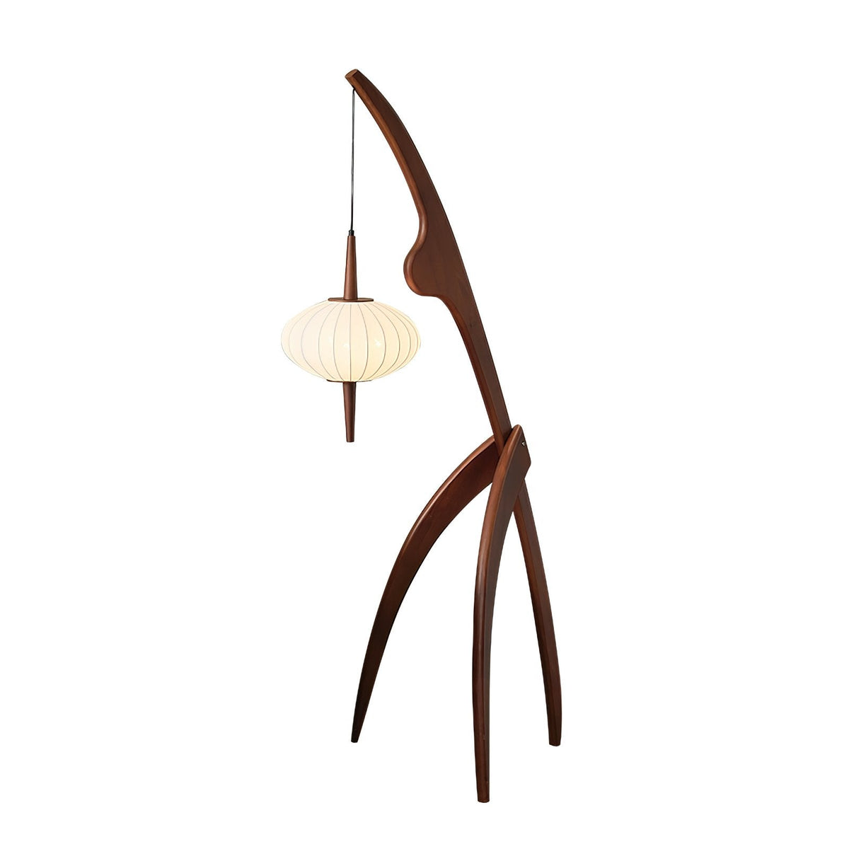 Ulen Mid-Century-Stil Stehleuchte aus Holz