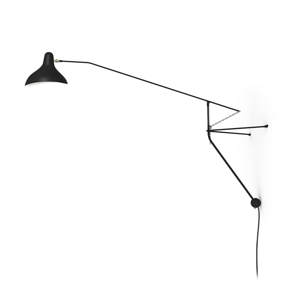 Ivsolarae zeitgenössische minimalistische Arm-Wandleuchte