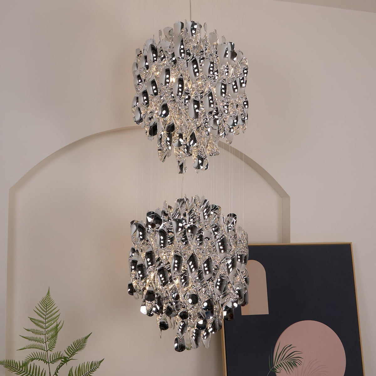 Isoran Luxe Acryl Kronleuchter