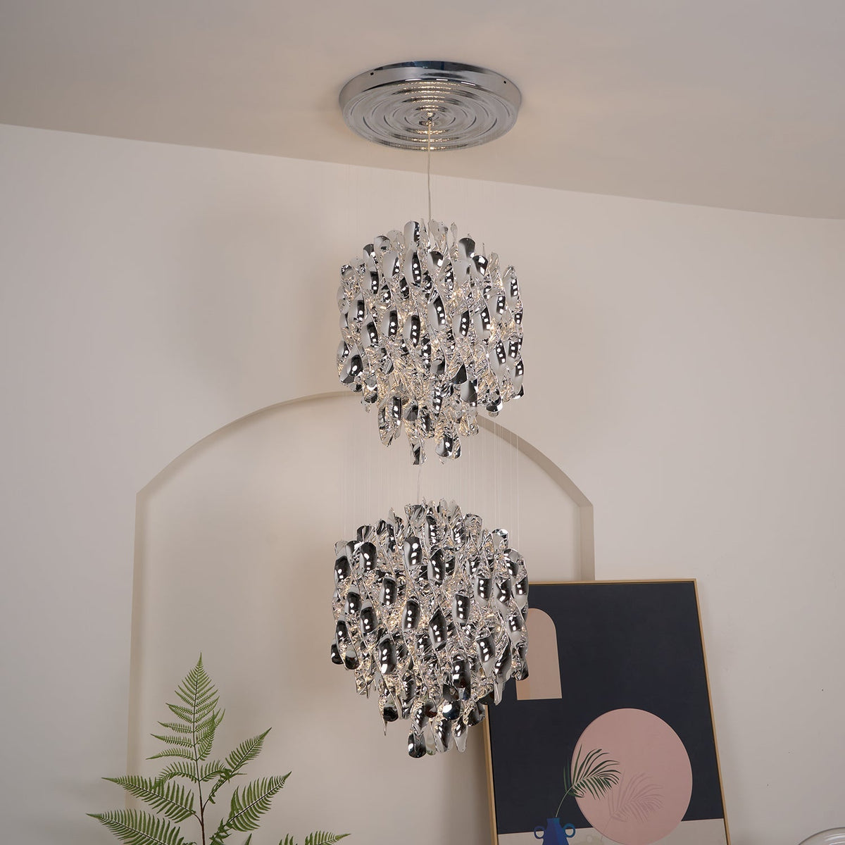 Isoran Luxe Acryl Kronleuchter