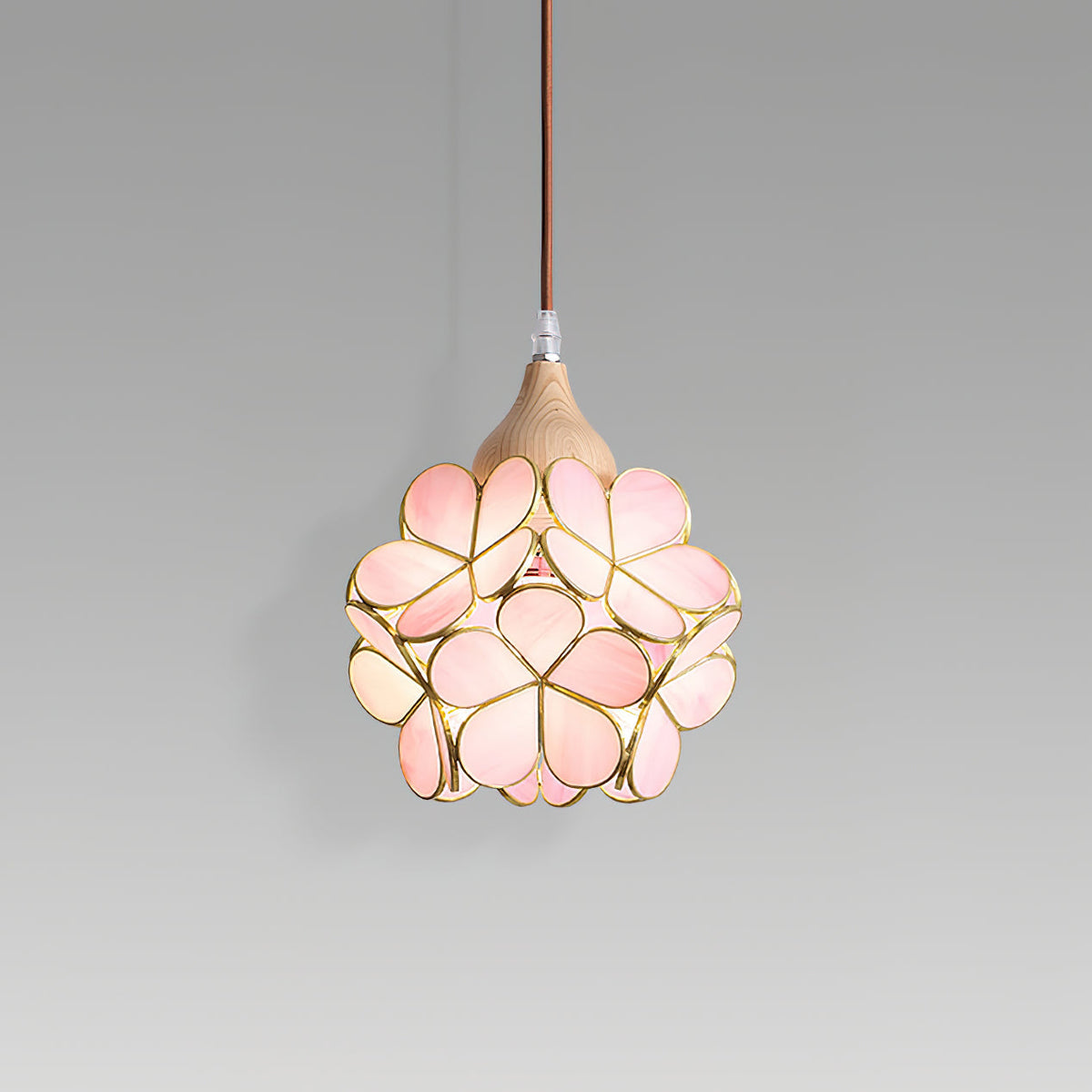 Velina Pink Petal Pendelleuchte
