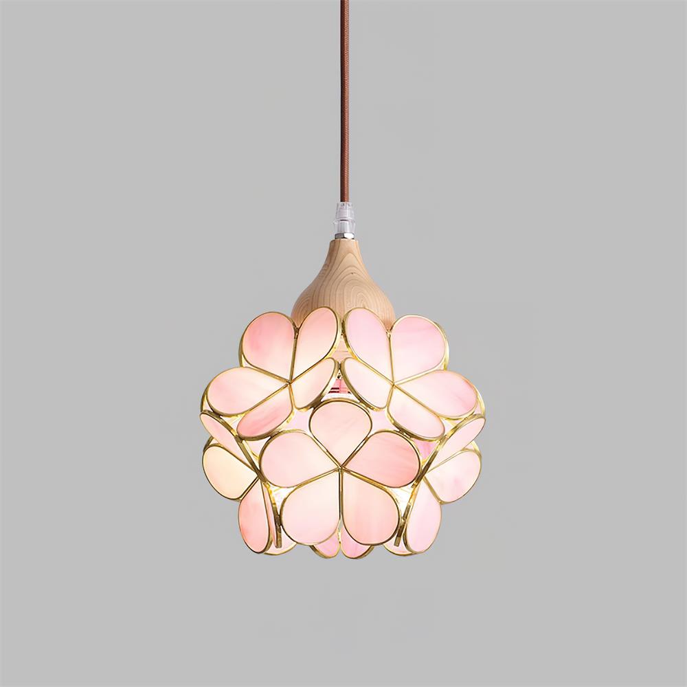 Velina Pink Petal Pendelleuchte