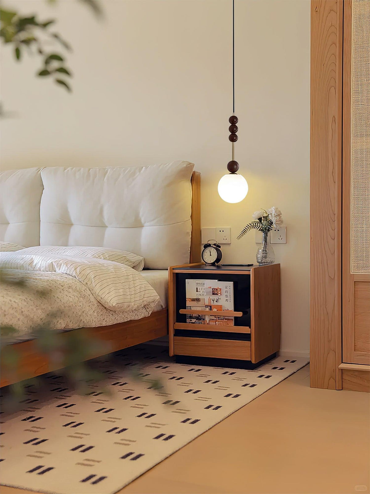 Aldanelle Pendelleuchte aus Holz