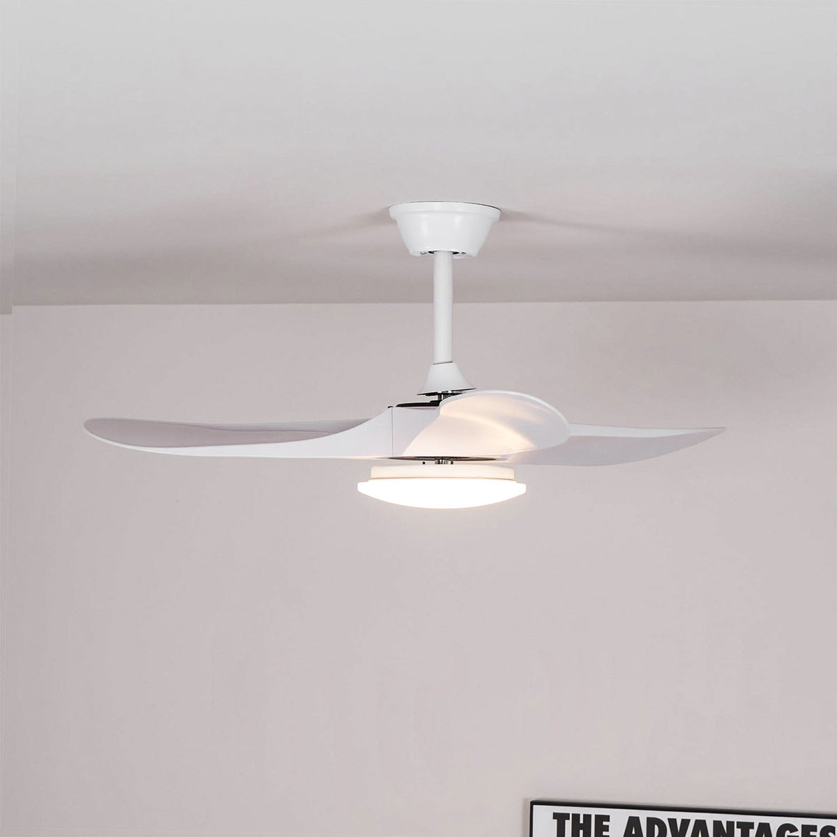 Liorueria Deckenventilator mit Beleuchtung
